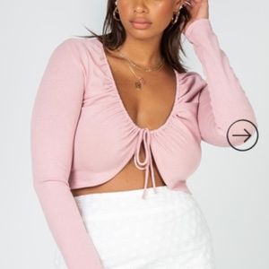 Princess Polly Ailsay Top Pink